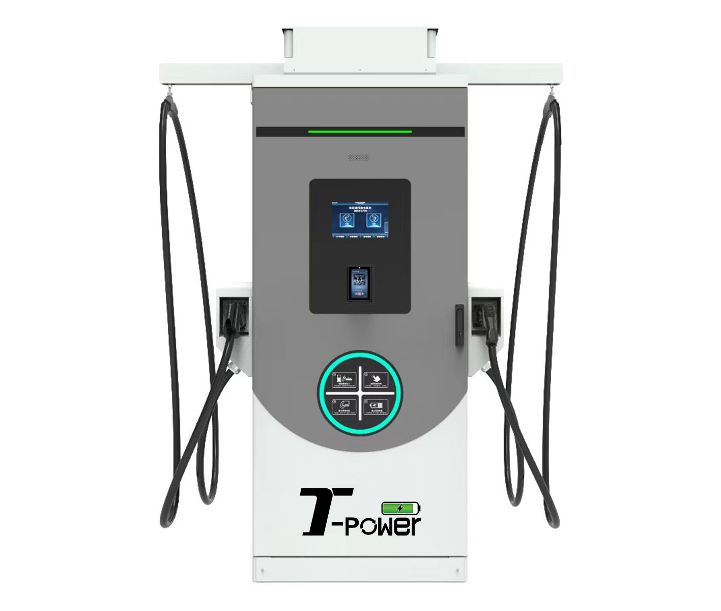 Floor Standing 2 Plug EV Charger